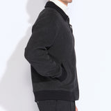 SHERIDAN | relaxed fit flight jacket | heather black