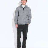 SHERIDAN | relaxed fit flight jacket | heather charcoal