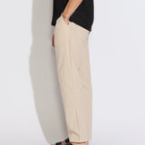 DUNE | classic straight ankle-length pant | natural