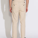 DUNE | classic straight ankle-length pant | natural