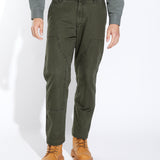 CHUCK | classic straight workwear pant | dusty olive