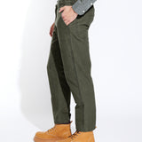CHUCK | classic straight workwear pant | dusty olive