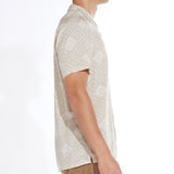 Lodi Printed Resort Shirt (Stone)