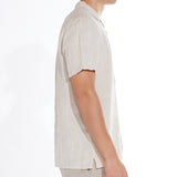 Lodi Linen Resort Shirt (Ecru)