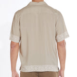 Gustavo Relaxed Fit Resort Shirt (Khaki)