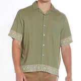 Gustavo Relaxed Fit Resort Shirt (Light Olive)