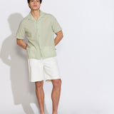 MALAKAI | relaxed fit resort shirt | sage