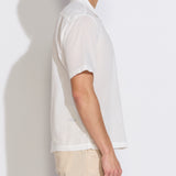 MALAKAI | relaxed fit resort shirt | white