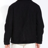 ABBOTT | relaxed fit walking coat | black