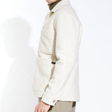 ABBOTT | relaxed fit walking coat | cream