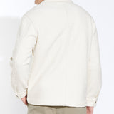 ABBOTT | relaxed fit walking coat | cream