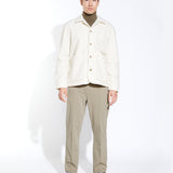 ABBOTT | relaxed fit walking coat | cream
