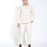 MURPHY | oversized fit chore coat | natural