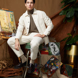 MURPHY | oversized fit chore coat | natural
