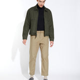 ALDRICH | cropped zip workwear jacket | dusty olive