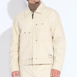 ALTOONA | boxy fit carpenter jacket | stone