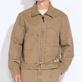 ALTOONA | boxy fit carpenter jacket | tobacco