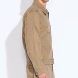 ALTOONA | boxy fit carpenter jacket | tobacco