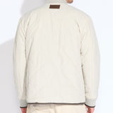 ALDERLEY | relaxed fit reversible liner jacket | heather espresso