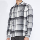 Silas Flannel Shirt (Gray)