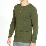 Hogan Ribbed Henley (Olive)