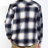 MICAH |  relaxed fit shirt jacket | navy