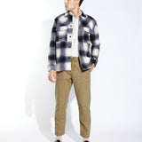 MICAH |  relaxed fit shirt jacket | navy
