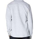 Bennett Knit Shirt Jacket (Heather Light Gray)