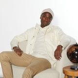 Bennett Shirt Jacket (Cream)