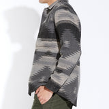 CUNNINGHAM | relaxed fit overshirt | dark charcoal