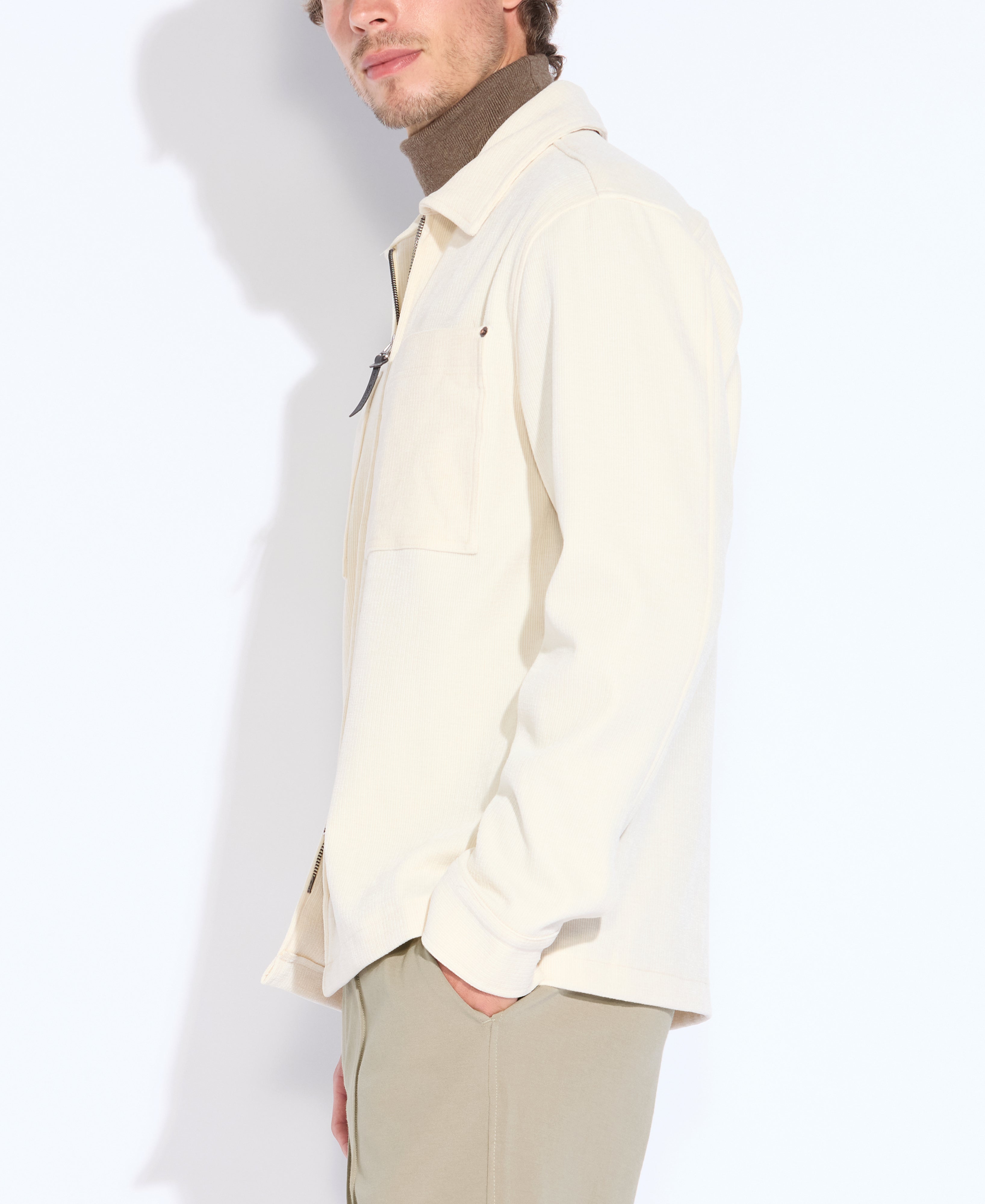 SLOANE | relaxed fit overshirt | cream