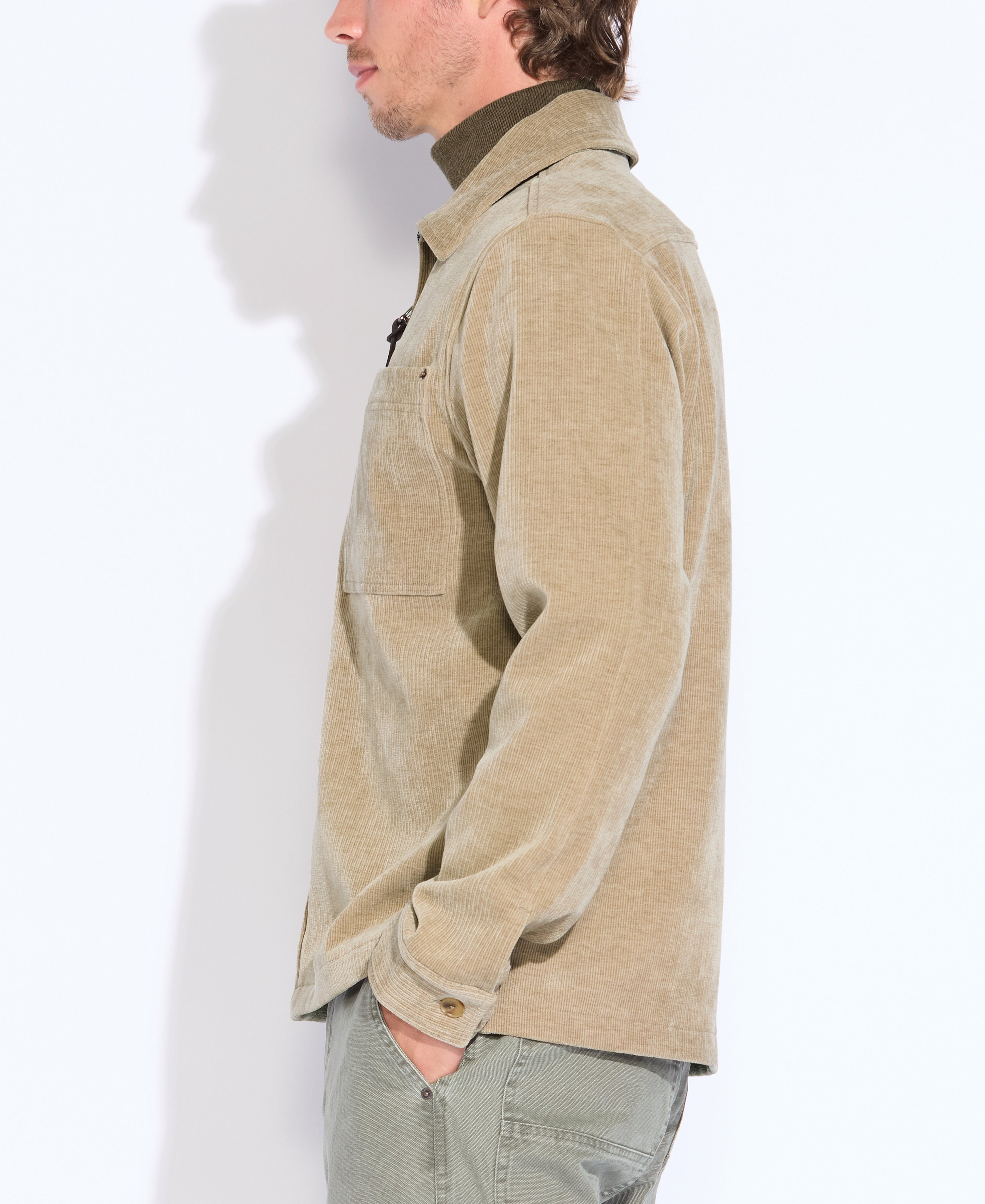 SLOANE | relaxed fit overshirt | khaki