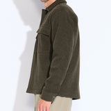 LIVERPOOL | boxy fit shirt jacket | dark olive