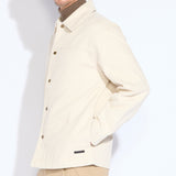 MONTROSE | boxy fit shirt jacket | natural