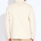 MONTROSE | boxy fit shirt jacket | natural
