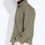 MONTROSE | boxy fit shirt jacket | olive