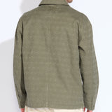 MONTROSE | boxy fit shirt jacket | olive