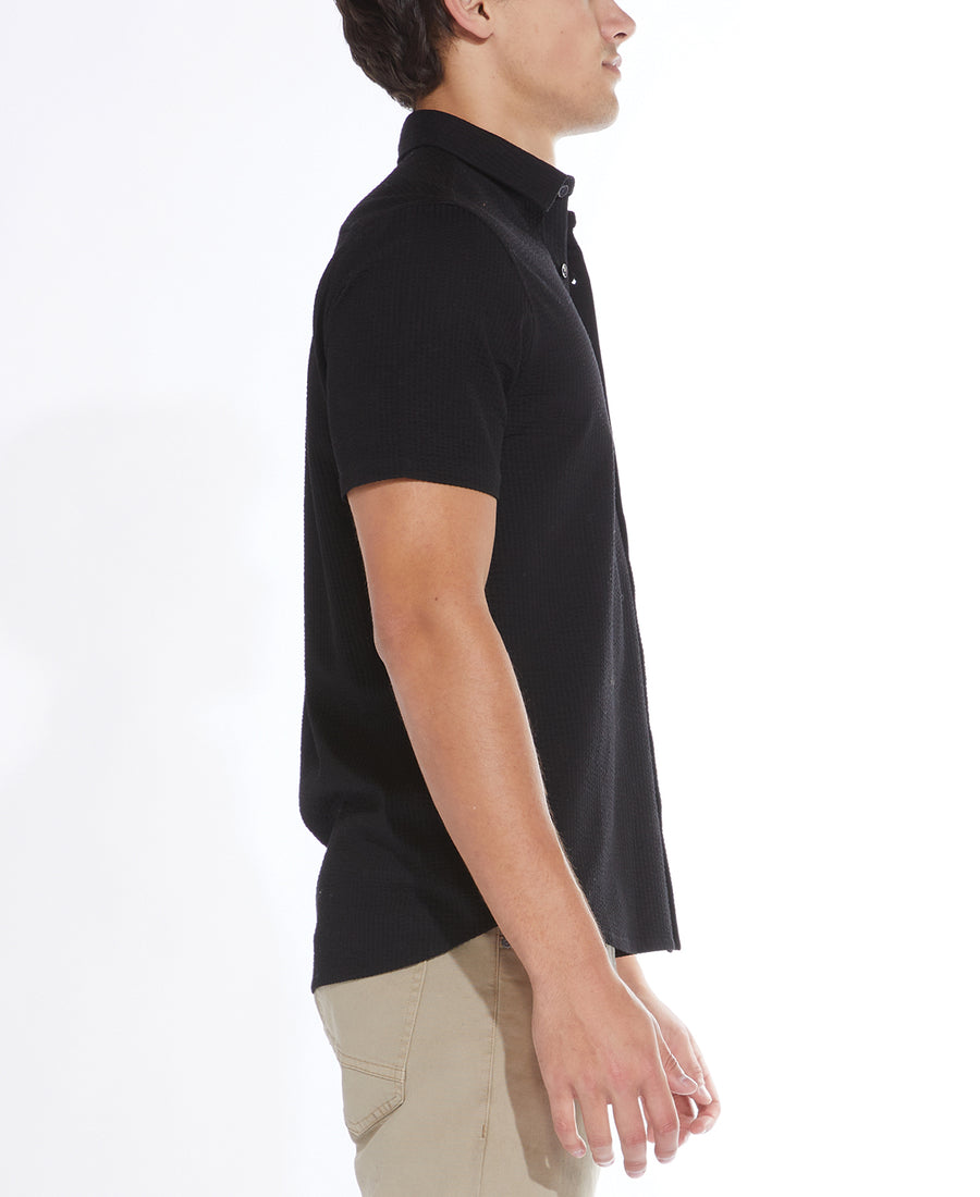 Worley Knit Shirt (Black)