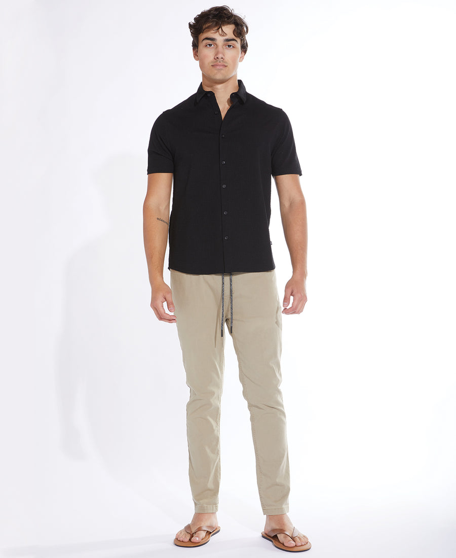 Worley Knit Shirt (Black)