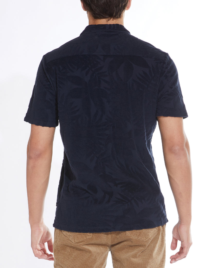 Kanoa Knit Resort Shirt (Dark Navy)