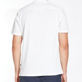 VIGGO | knit resort shirt | white