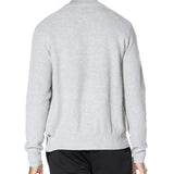 Nikhil Zip Funnel Neck Sweater (Heather Gray)