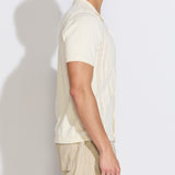 ZARAGOZA | resort sweater polo | cream