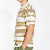 ARGOS | sweater knit resort shirt | cream