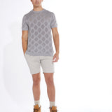 Meyer Sweater Knit Tee (Heather Gray)