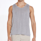 Thiago Sweater Knit Tank Top (Heather Gray)