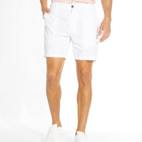 CLYDE | 6" tailored short | white