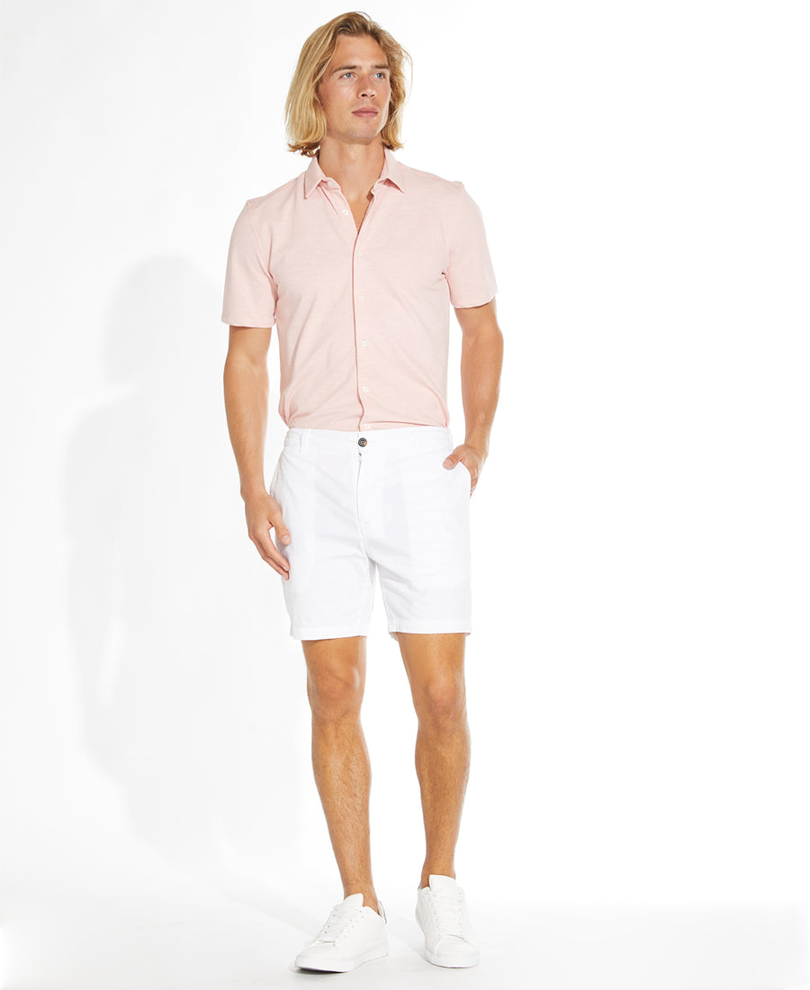 Clyde 6" Tailored Short (White)