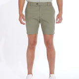 Lucas 6" Tailored Short (Light Olive)