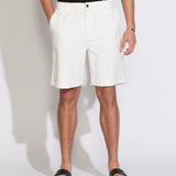 DAMON | 9" relaxed fit utility short | parchment